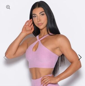 Bombshell Sportswear Twist Up Bra - M - Fondant